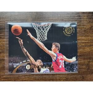 Shawn Bradley 1994-1995 Topps Stadium Club (TSC) #89 - 76ers - NBA - Fresh Pull